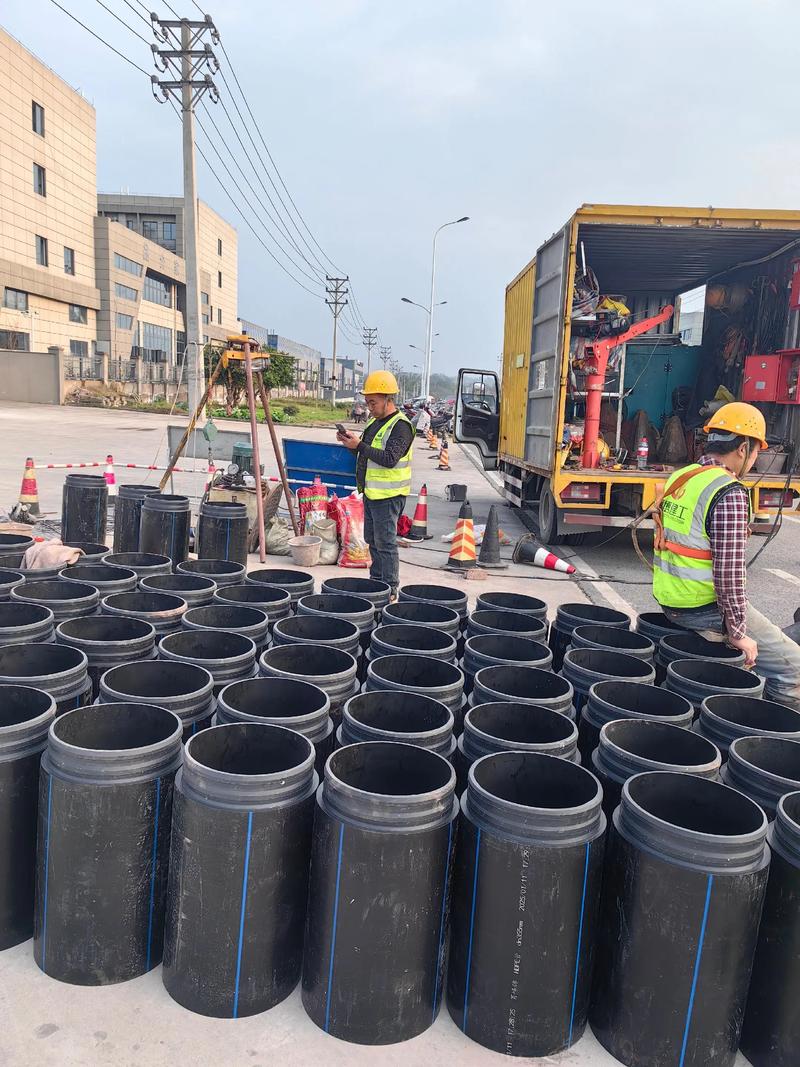 金山屯管道短管置换