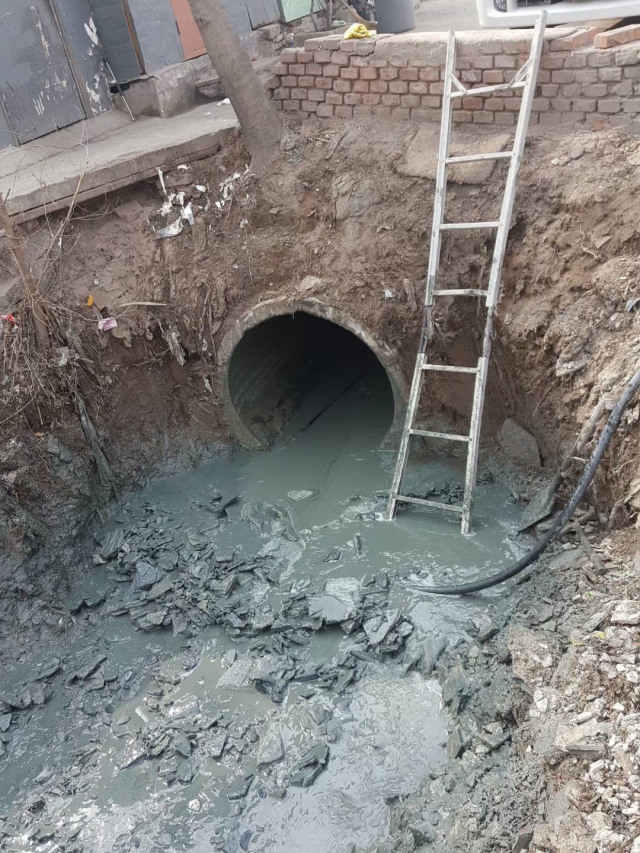 金山屯管道清洗