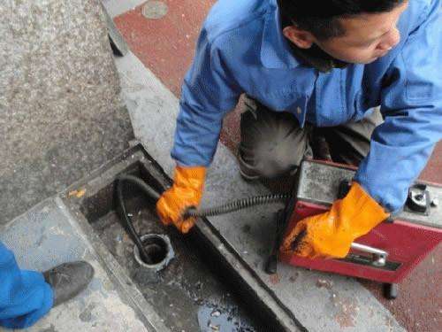 金山屯疏通下水道