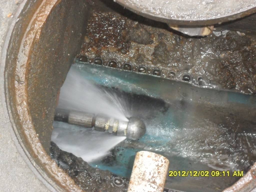 金山屯污水管道高压清洗